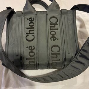 Chloe small nylon tote